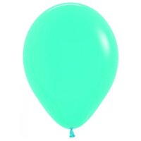 5" (12cm) Fashion Caribbean Blue Latex Balloons - Pk 100