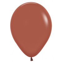 5" (12cm) Fashion Terracotta Latex Balloons - Pk 100