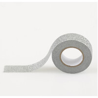 Silver Glitter Washi Tape (5m)**