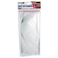 Premium Peel & Seal Cellophane Bags - 12cm x 28cm 50pk