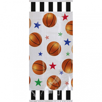 Basketball Fan Cellophane Party Bags - Pk 20