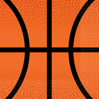 Nothin' But Net Basketball Beverage Napkins Pk 36