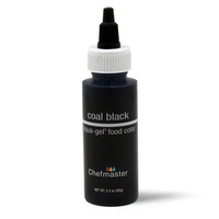 Chefmaster Coal Black Liqua-Gel (65g)