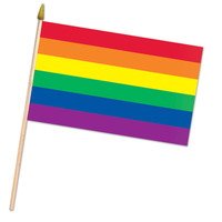 Rainbow Fabric Flag (46cm)