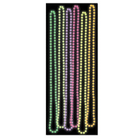 Glow In The Dark Party Beads - Pk 6