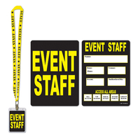 Event Staff Party Pass