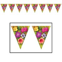 Luau Pennant Banner (3.66m)