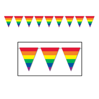 Rainbow Pennant Banner (3.65m)