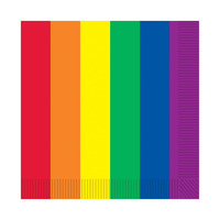 Rainbow Paper Napkins - Pk 16