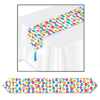 Hibiscus Printed Plastic Table Runner (1.83m)*