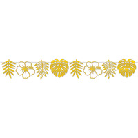 Floral Foil Die-Cut Streamer (2.36m)