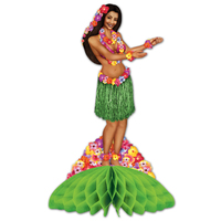 Hula Girl Centerpiece (36cm)