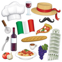 Italian Photo Fun Signs - Pk 15