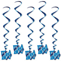 It's A Boy! Whirls - Pk 5