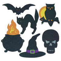 Halloween Silhouettes - Pk 6