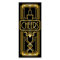 Great 20's Door Cover (76x183cm)
