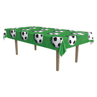 Soccer Ball Rectangle Plastic Tablecover