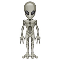 Jointed Alien Cutout Decoration (1.02m)