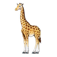 Jointed Giraffe Decoration (1.26m)