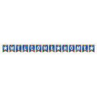Welcome Home Foil Streamer (2.44m)**