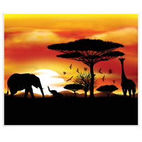 Safari Insta-Mural (152x183cm)