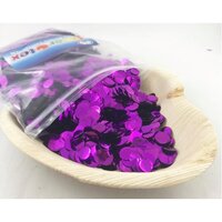 Purple Metallic Confetti (1cm) - 250g)