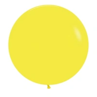 Yellow Fashion Sempertex Balloons (60cm) - Pk 3