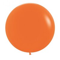 Orange Fashion Sempertex Balloons (60cm) - Pk 3