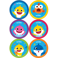 Baby Shark Stickers 24pk