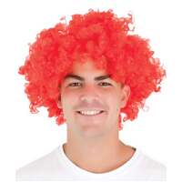 Red Deluxe Jumbo Afro Wig