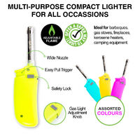 Refillable Compact Gas Lighter