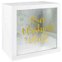 White/Gold 'Our Wishing Well' Wedding Box