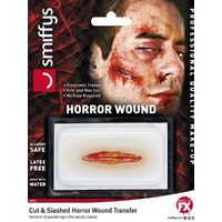 Horror Wound Transfer, Cut & Slashed Wound