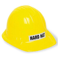 Yellow Plastic Hard Hat