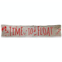 IT "Time To Float" Cloth Banner (182cm)