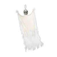 White Hanging Skeleton Reaper Prop (1.21m)