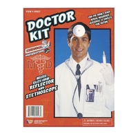 Doctor's Stethoscope & Mirror Kit