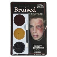 Mehron Tri-Colour Bruise Makeup Palette