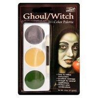 Mehron Tri-Colour Ghoul/Witch Makeup Palette