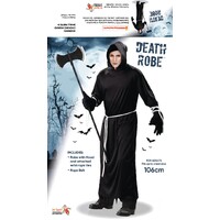 Adults Black Death Robe
