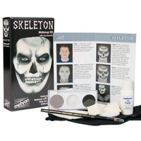 Skeleton Mehron Character Makeup Kit