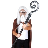 Black/Silver Wizard Staff (150cm)