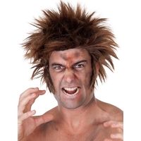Wild Brown Wolfman Wig