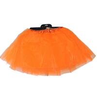 Adult's Orange Layered Tutu Skirt (40cm)