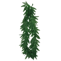 Fabric Hemp Leaf Lei (52cm)