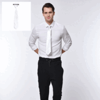 White Party Tie