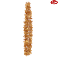 Metallic Gold Fabric Lei