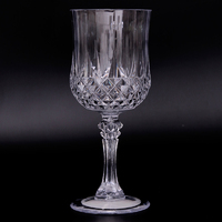 Reusable Acrylic Crystal Wine Glass