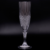 Reusable Acrylic Crystal Champagne Glass