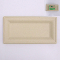 Sugarcane Food Trays (26x13cm) - Pk 10